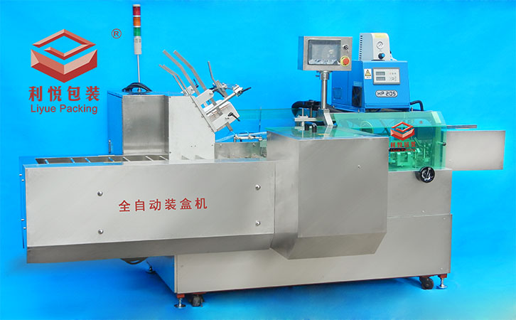 自動粘膠裝盒機