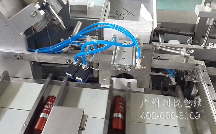 裝盒機自動下說明書機構