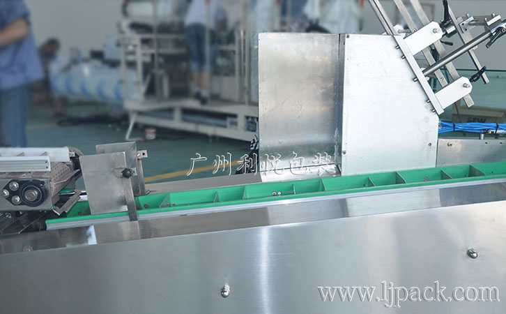 裝盒機連線立式包裝機