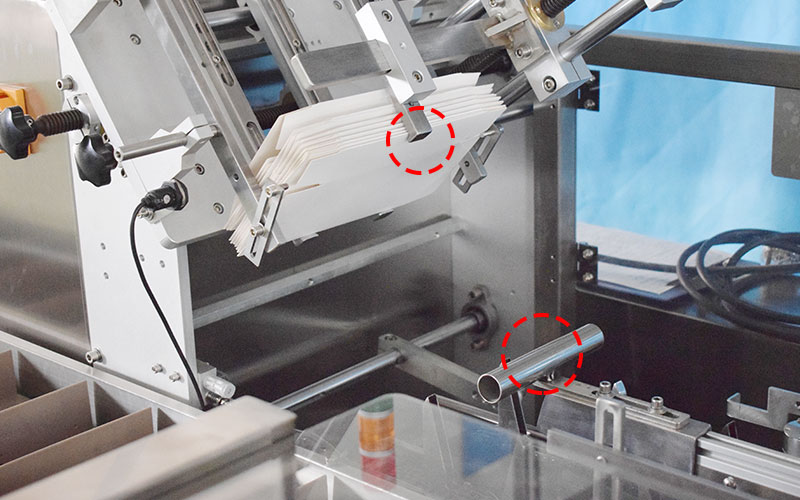 食品咖啡條裝盒機(jī)細(xì)節(jié)展示